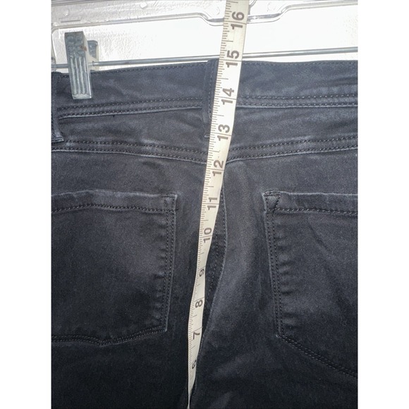 TORRID Luxe Skinny Jeans Sateen Stretch Black Denim Dressy Size 26R Casual Comfy - Picture 8 of 9